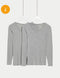 2pk Heatgen Thermal Long Sleeve Tops
